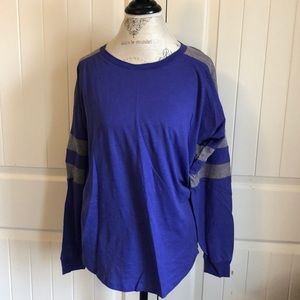 Pink Long Sleeve Campus Shirt